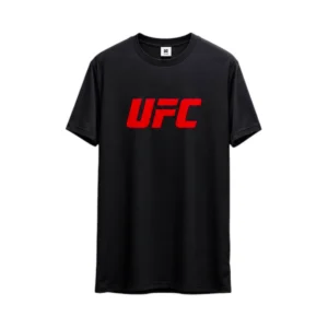 ufc shirt black